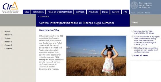 Il CIRA dell’Università Statale di Milano comunica online con Futuraweb