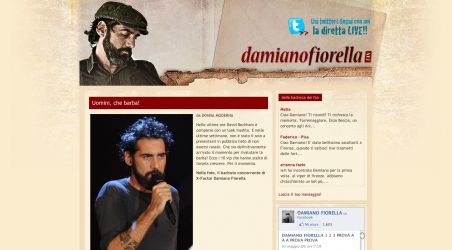 Sito di Damiano X Factor