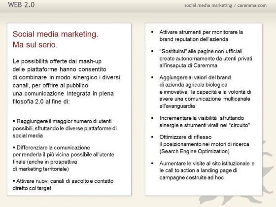 Social media stategy aziendale