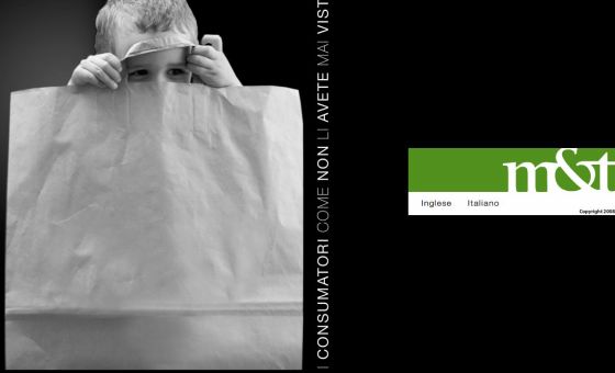 CMS personalizzato sito di Marketing & trade