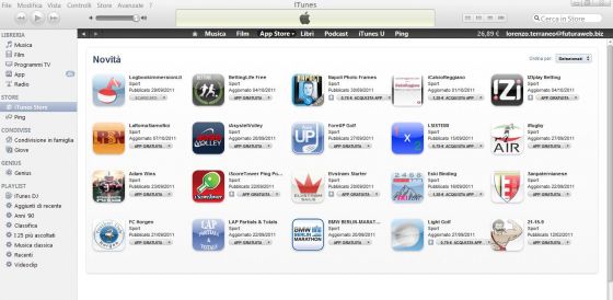 Grande successo per l'App per iPhone e iPad di logbookimmersioni.it 