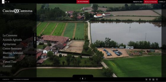 Online il nuovo sito di Caremma, Agriturismo e Naturae SPA