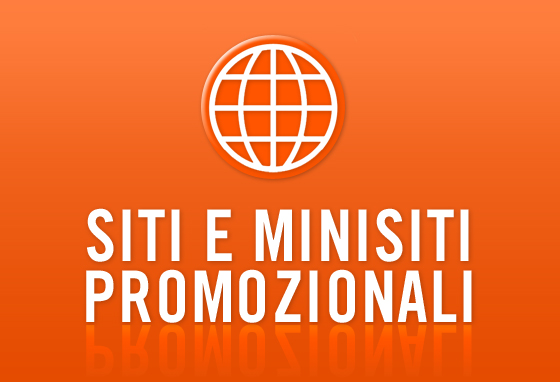 Siti e minisiti promozionali di eventi - prodotti