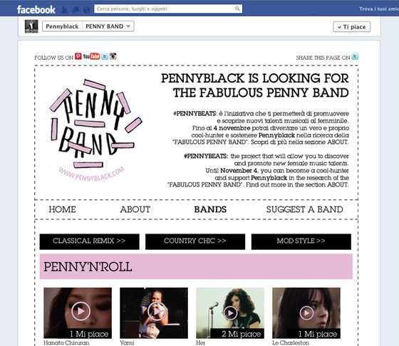 Creazione Tab Facebook per aziende Clienti e per Agenzie
